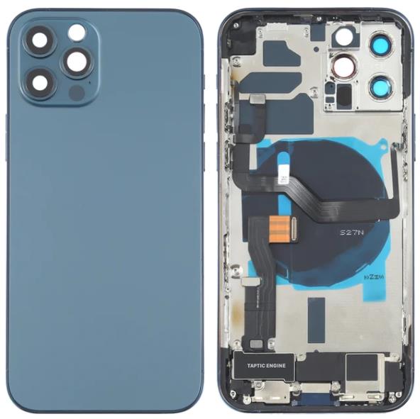 iPhone 12 Pro Housing with Full Parts in Blue
