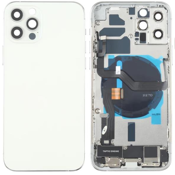 iPhone 12 Pro Housing with Full Parts in White