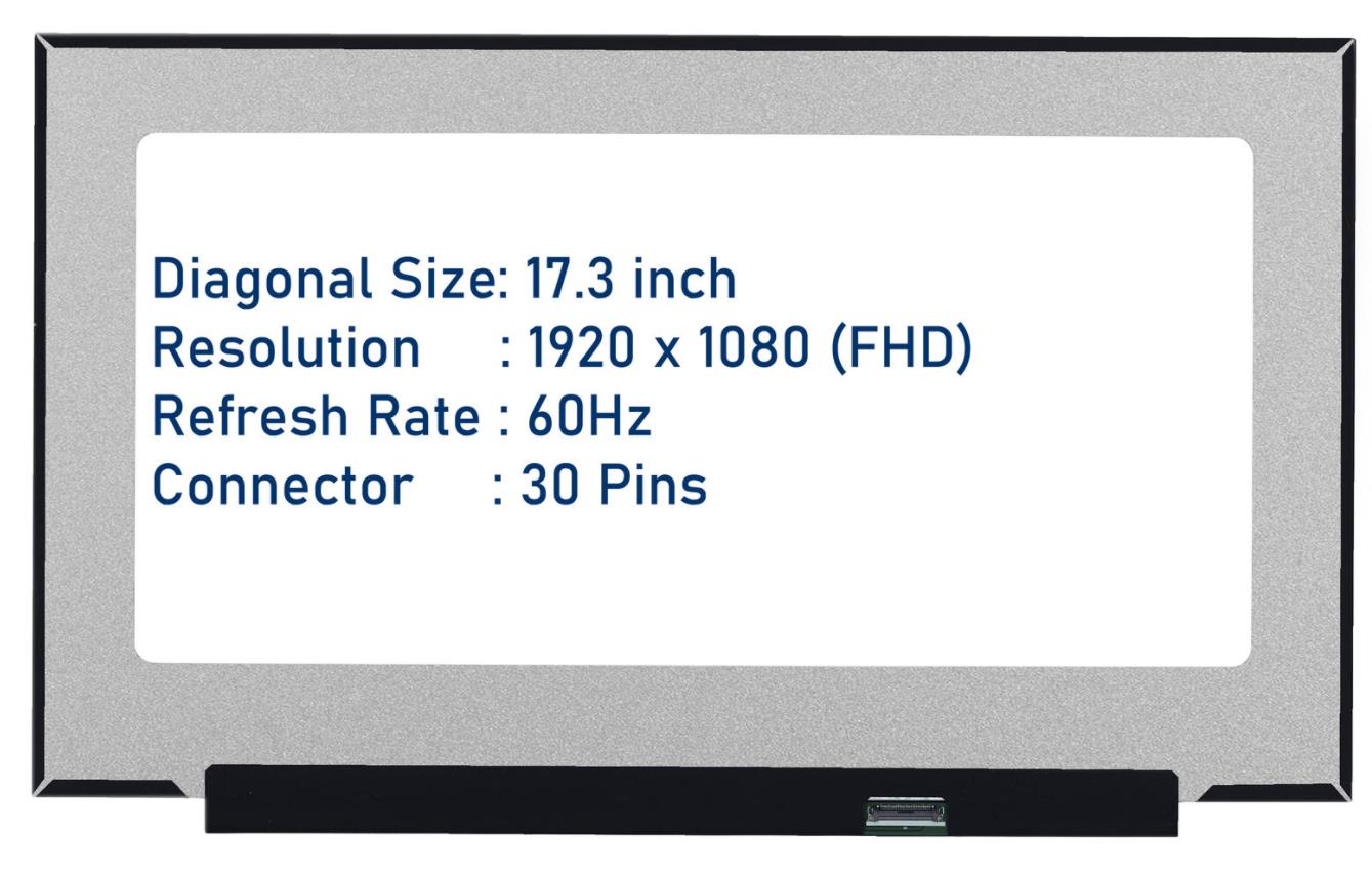 N173HCE-E3A C1 17.3 Slim 30Pins FHD LED