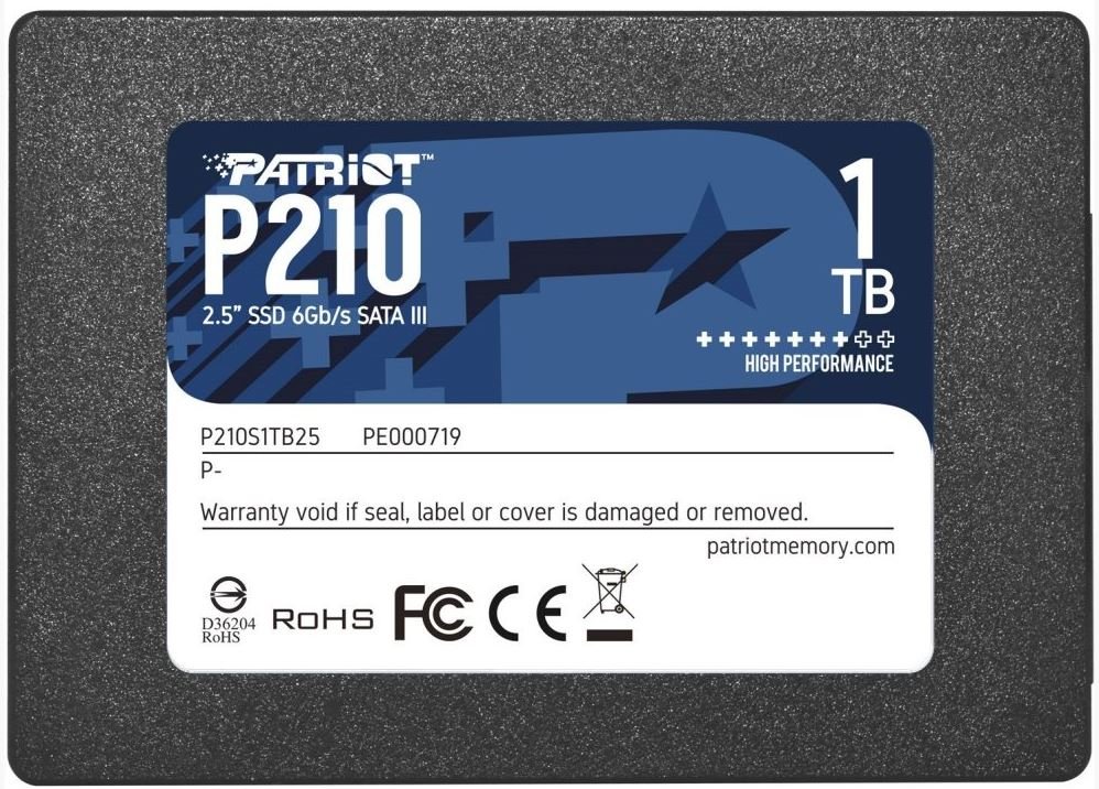 Patriot P210 1TB Sata 2.5 SSD