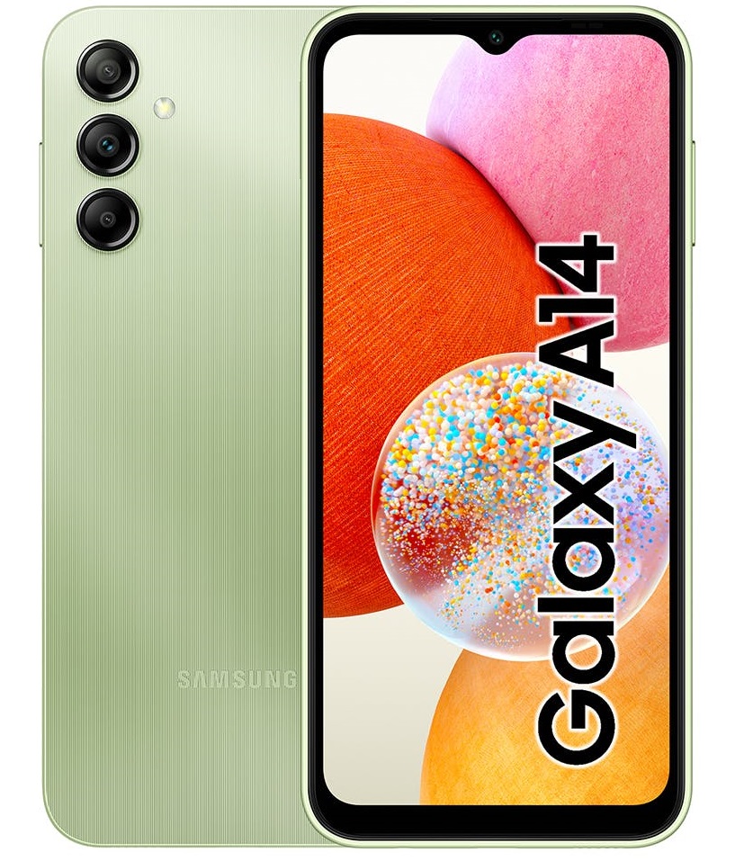Brand New Galaxy A14 64GB Dual SIM Phone in Green