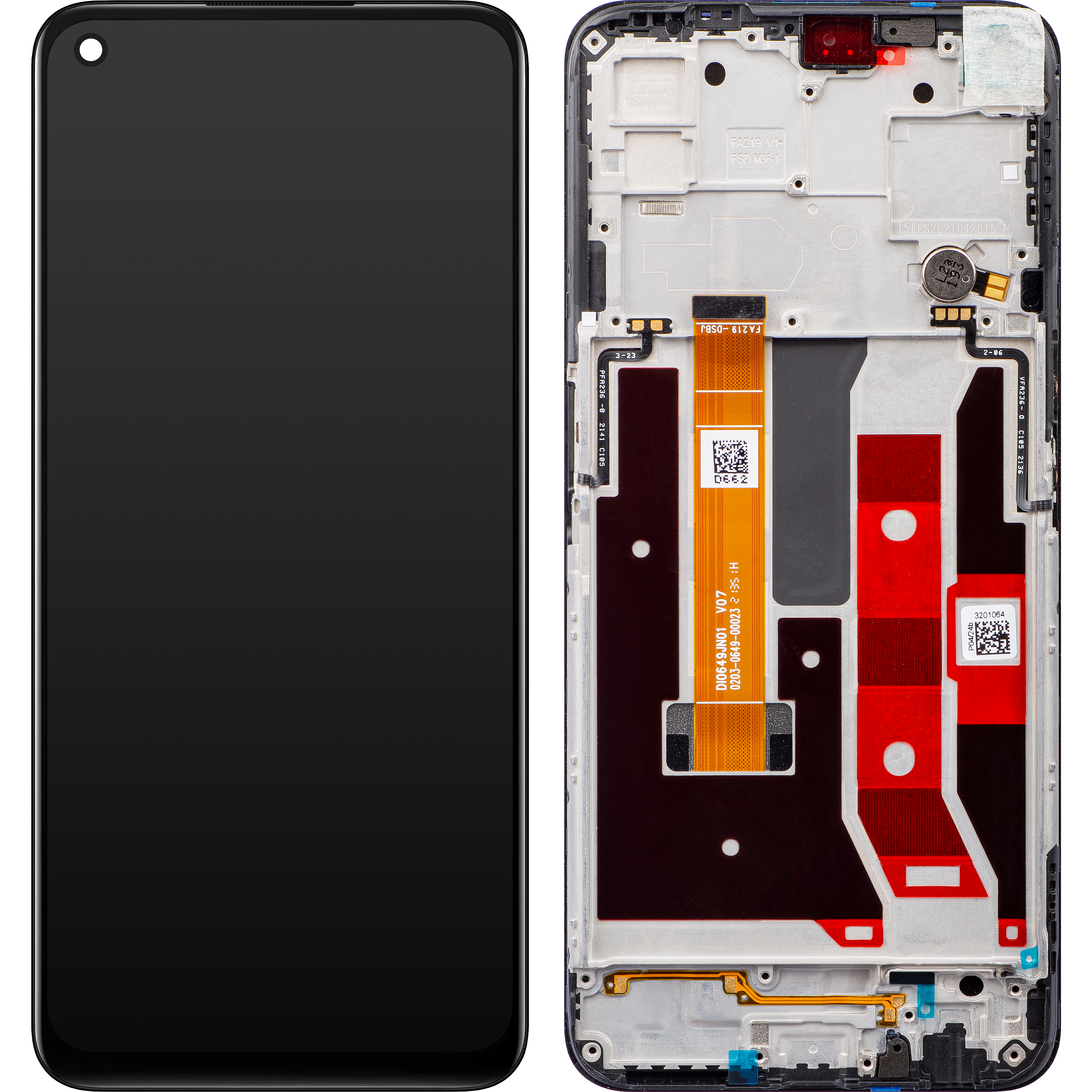 Oppo A73 5G LCD with Frame (Service Pack)