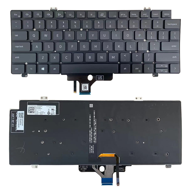 Dell Latitude 5420 7420 7410 7430 7520 Keyboard without Backlight