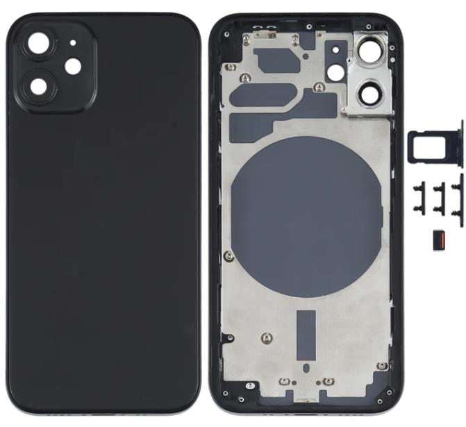 iPhone 12 Mini Housing without Parts in Black