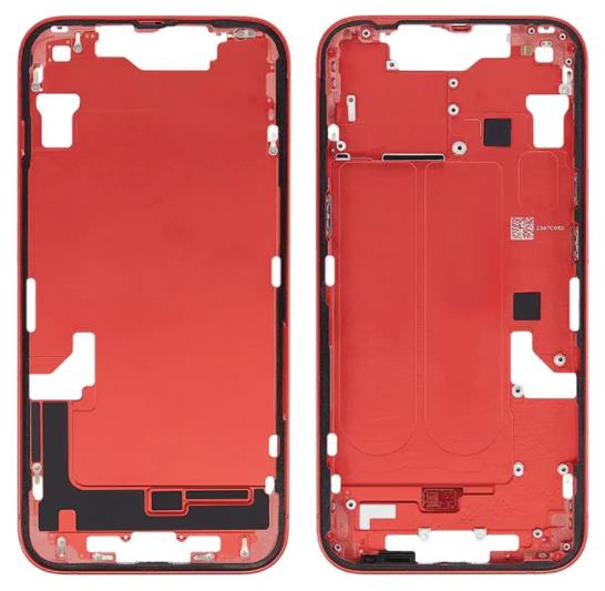 iPhone 14 Plus Middle Frame in Red