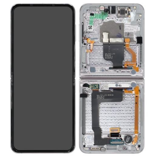 Galaxy Z Flip 4 LCD Assembly in Black (Service Pack)