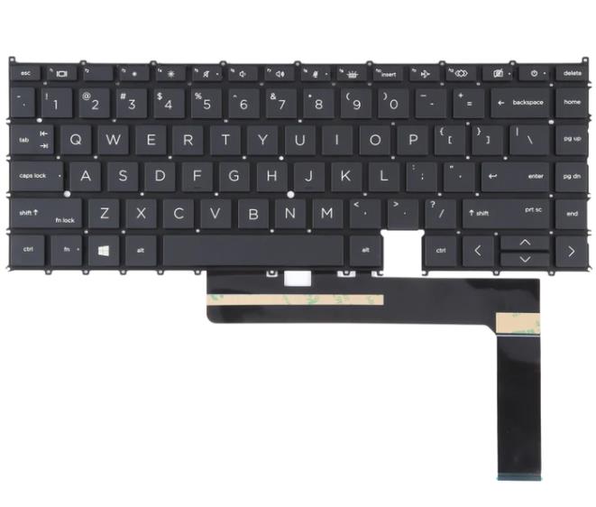 HP EliteBook X360 1040 G7 1040 G8 US Version Keyboard without Backlight