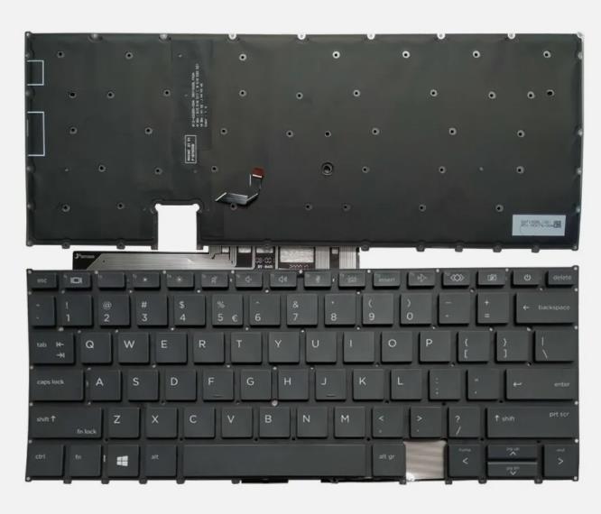 HP EliteBook X360 1030 G7 1030 G8 US Version Keyboard with Backlight