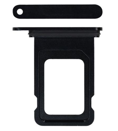 iPhone 14 SIM Tray in Black(Sigle SIM)