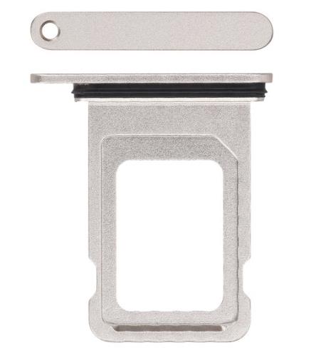 iPhone 14 SIM Tray in White(Dual SIM)