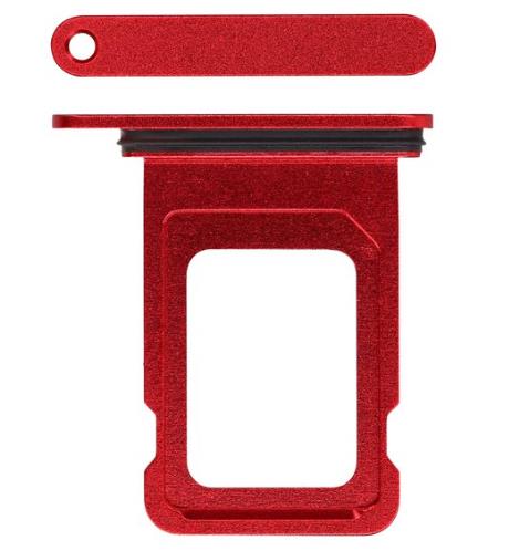 iPhone 14 SIM Tray in Red(Sigle SIM)