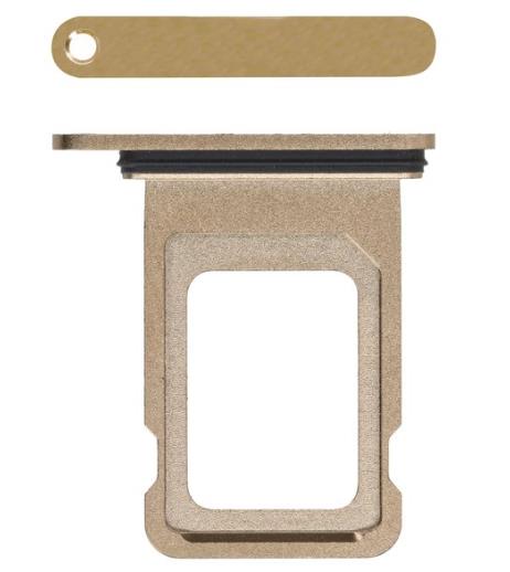 iPhone 14 Pro SIM Tray in Gold(Sigle SIM)