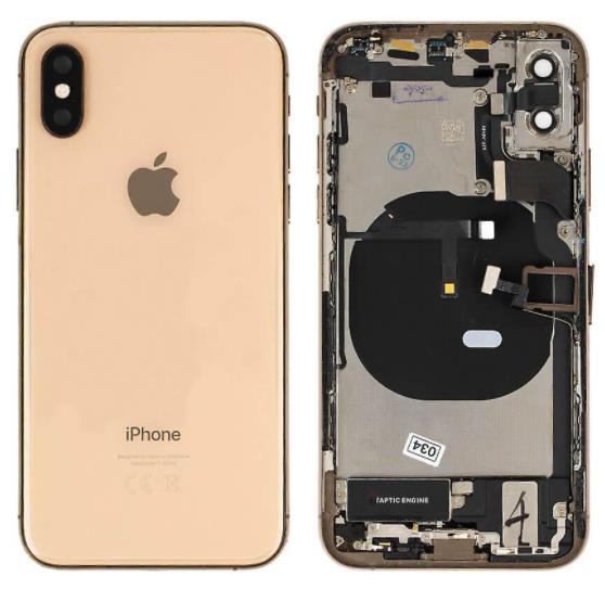 iPhone XS Housing Full Parts in Gold