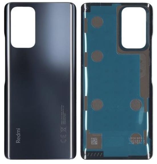 Redmi Note 10 Pro 4G Battery Cover(No Lens) in Black