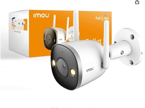 Imou Bullet 2S 2MP - Professional Outdoor Bullet Camera Full HD 1080P