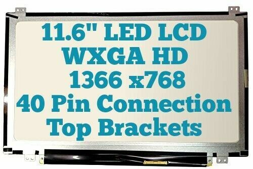 N116BGE-L42 11.6" Slim 40 Pin LED with top bottom brackets