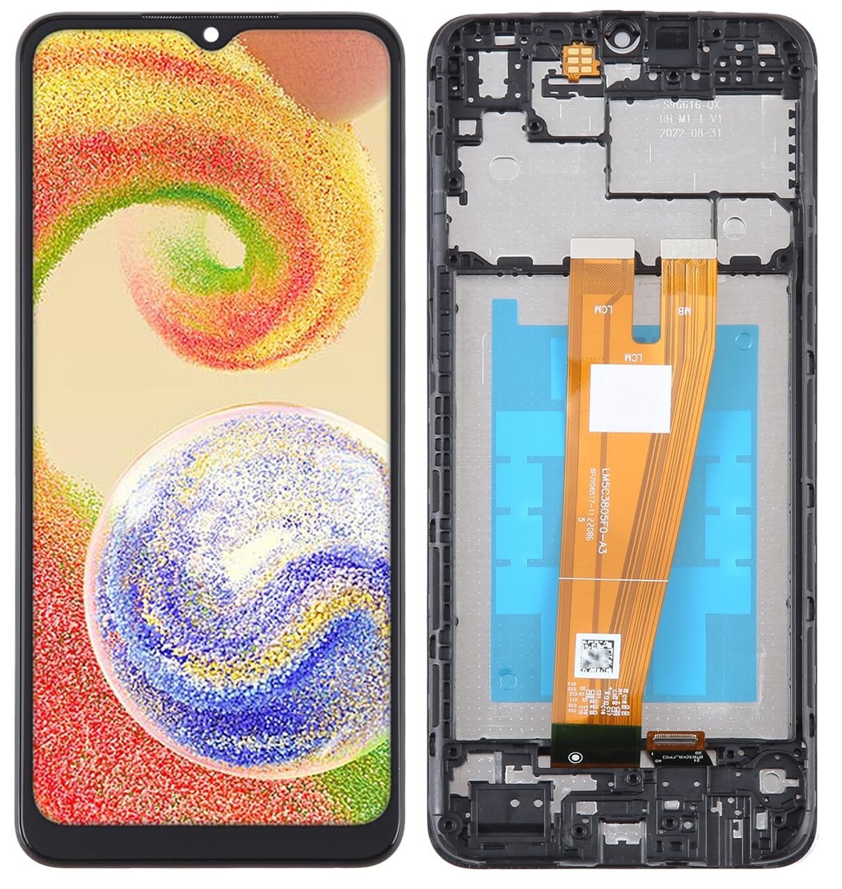 Galaxy A14 4G A145F LCD Assembly with Frame