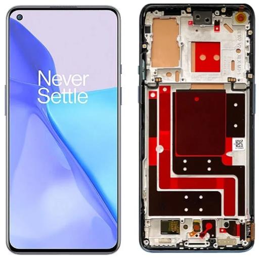 OnePlus 9 LCD Assembly with Frame in Black