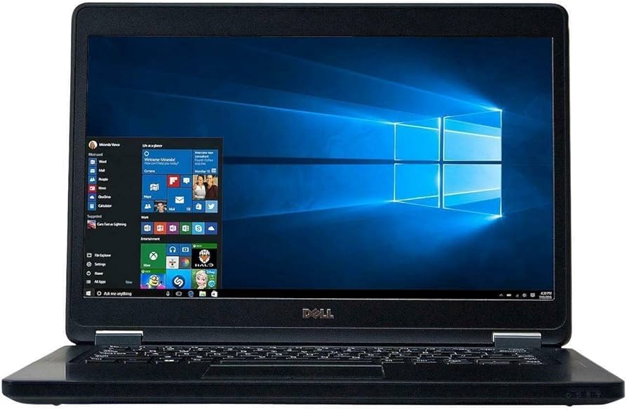 Dell Latitude E5454 Laptop 14'' Intel i5-5300u 8GB Ram 240 SSD(Refurbished)(Grade B)(No Charger)