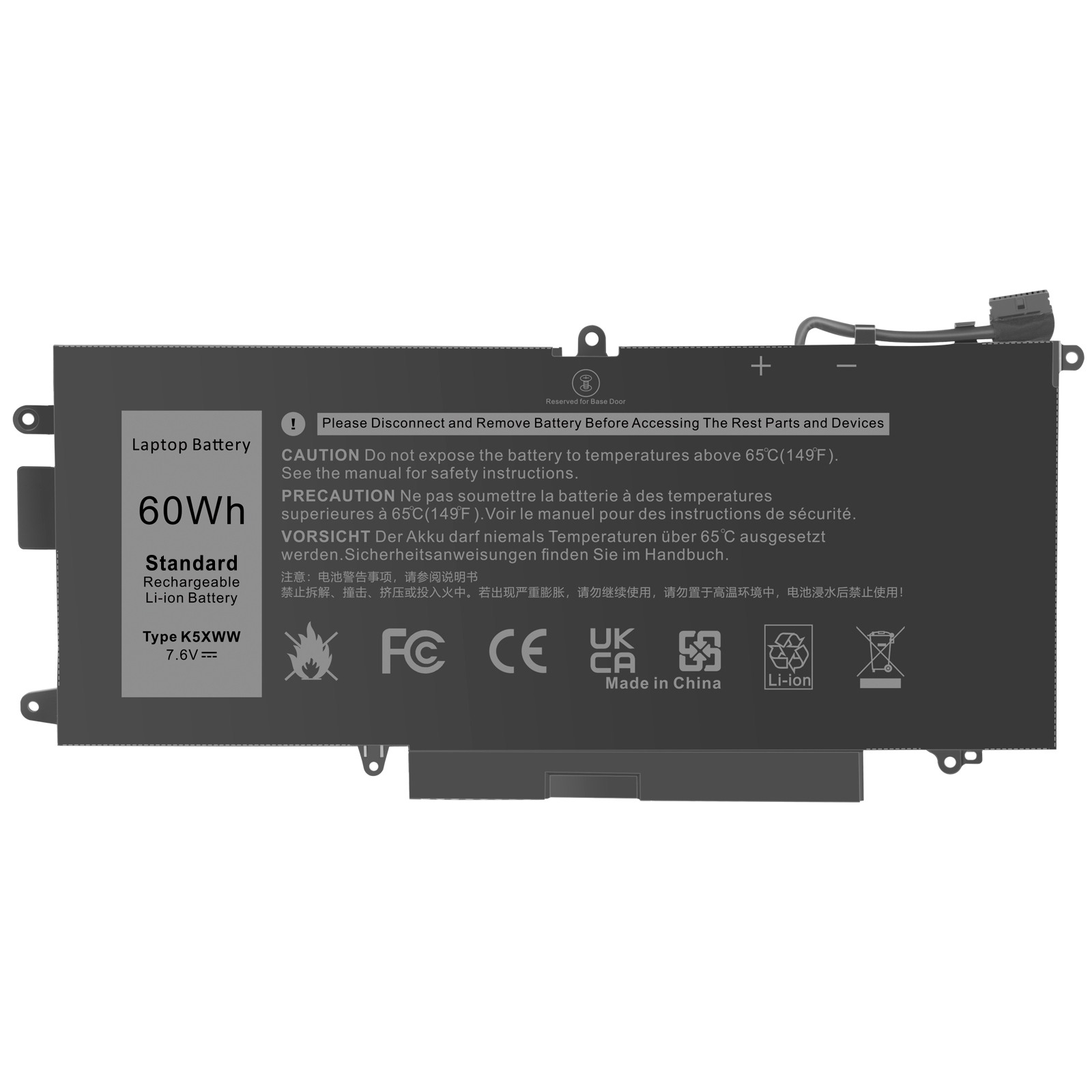 Dell Battery K5XWW