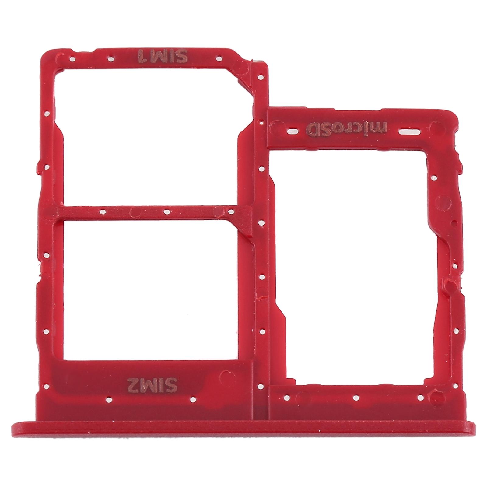 Galaxy A01 Core A013 SIM Tray in Red