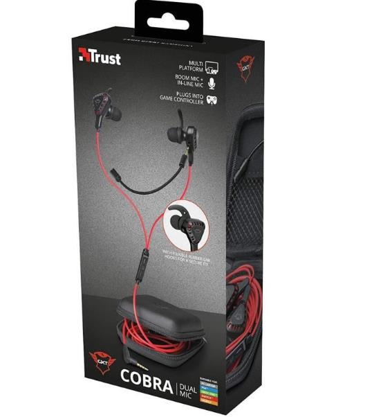 Trust Gaming Gxt 408 Cobra Headphones