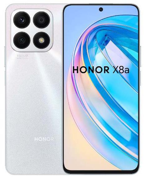 Honor X8a 6GB/128GB 6.7'' Display Phone(Brand New) in Silver 