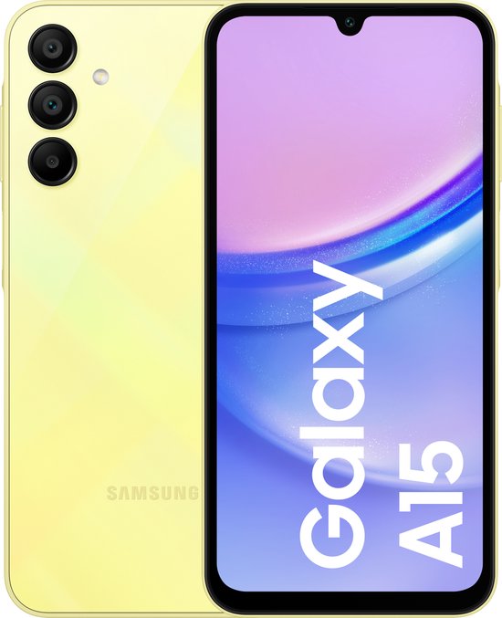 Galaxy A15 4G 128GB Dual SIM Free in Yellow(New)