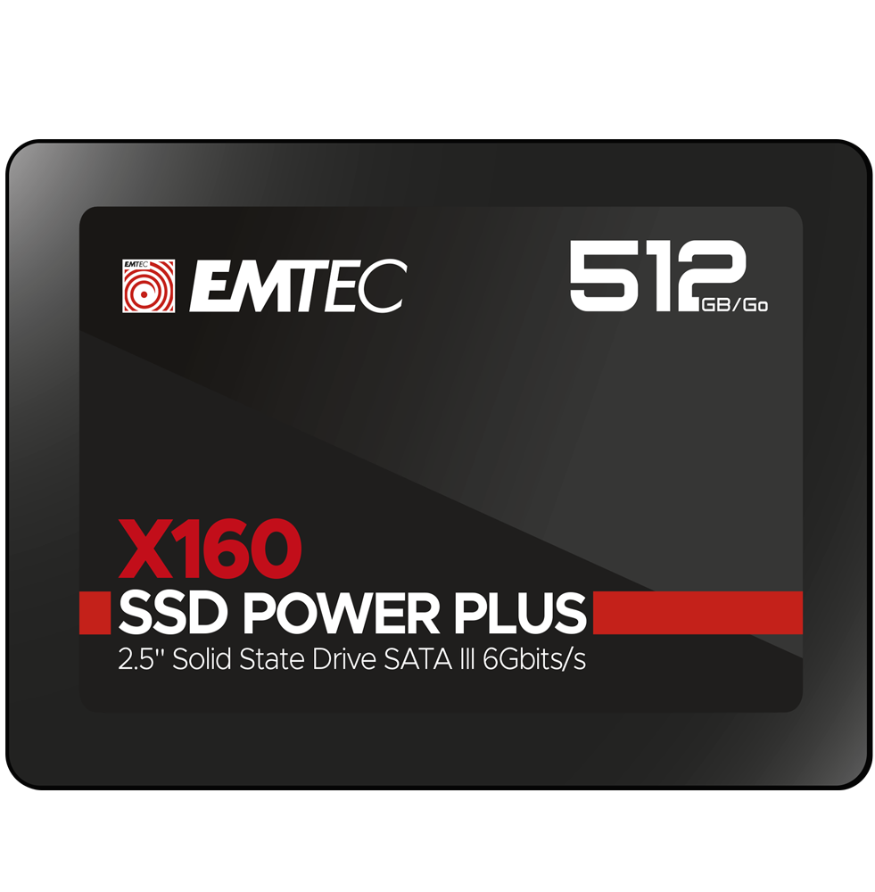 EMTEC 512GB 2.5'' SATA III SSD Drive