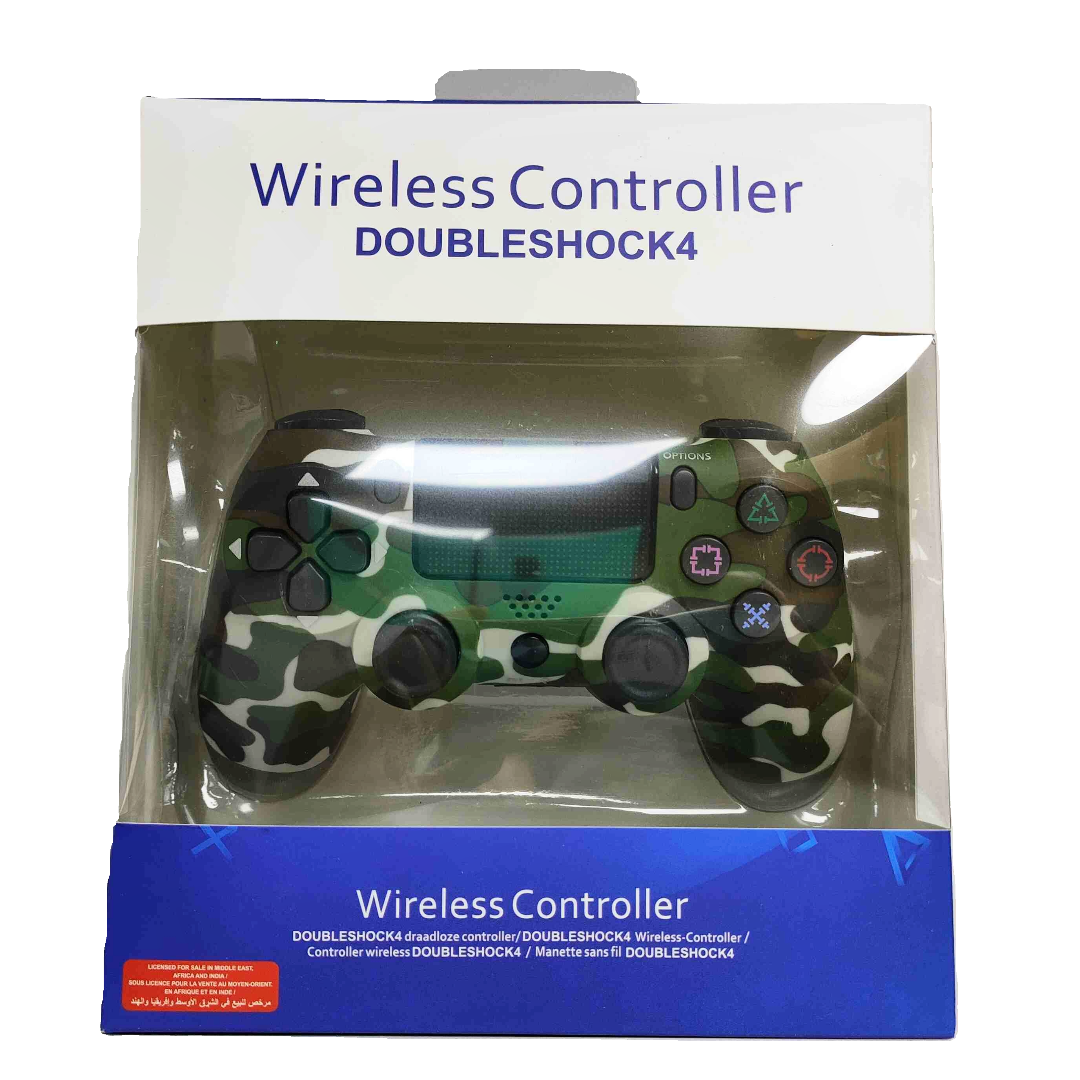 PS4 Wireless Controller in Army Green