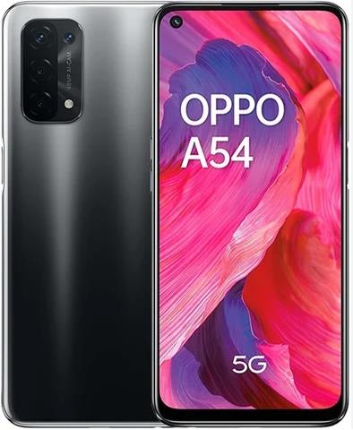 Oppo A54 5G 4GB/64GB Dual SIM Smartphone Fluid Black (Refurbished)(Grand A)