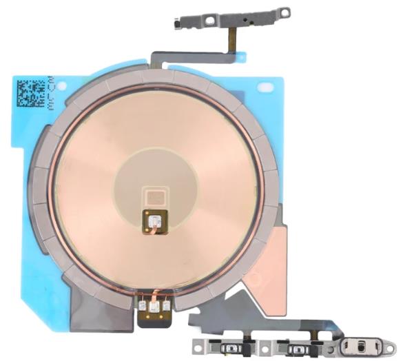 iPhone 14 Pro Max NFC Wireless Charging Module with Power and Volume Flex Cable