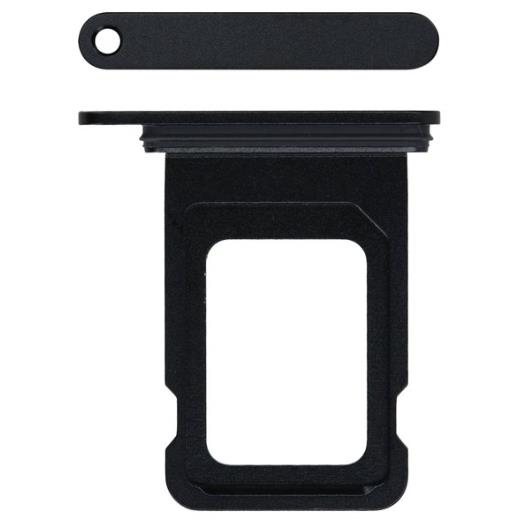 iPhone 15/ 15 Plus SIM Tray(Single SIM Black)